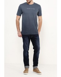 Мужская синяя футболка от SPRINGFIELD