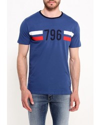 Мужская синяя футболка от SPRINGFIELD