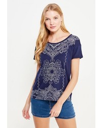 Женская синяя футболка от SPRINGFIELD