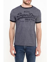 Мужская синяя футболка от Superdry