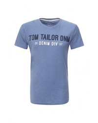 Мужская синяя футболка от Tom Tailor Denim