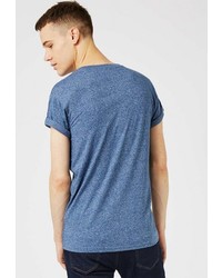 Мужская синяя футболка от Topman