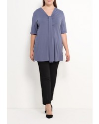 Женская синяя футболка от Ulla Popken