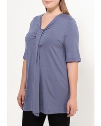 Женская синяя футболка от Ulla Popken