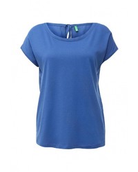 Женская синяя футболка от United Colors of Benetton