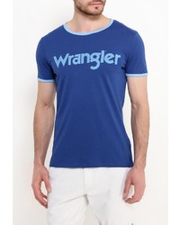 Мужская синяя футболка от Wrangler
