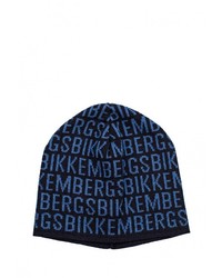 Мужская синяя шапка от Bikkembergs