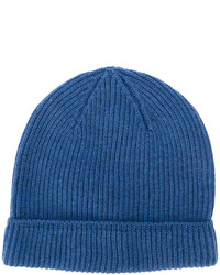 Мужская синяя шапка от Canali