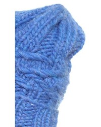 Женская синяя шапка от Eugenia Kim