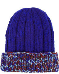Женская синяя шапка от Missoni