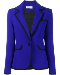 Женская синяя шерстяная куртка от OSMAN