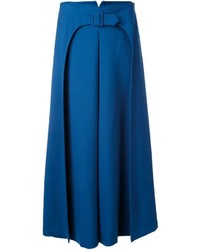 Синяя шерстяная юбка от Vilshenko