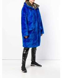 Синяя шуба от Rossignol