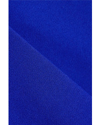 Синяя юбка-миди от Alexander McQueen