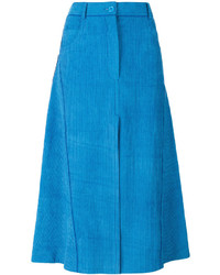 Синяя юбка от Nina Ricci