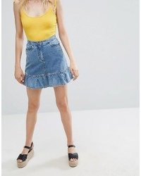 Синяя юбка от Monki