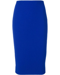 Синяя юбка от Victoria Beckham