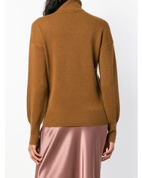 Женская табачная водолазка от Theory