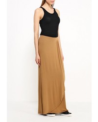 Табачная длинная юбка от Jennyfer