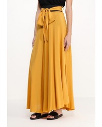 Табачная длинная юбка от MadaM T