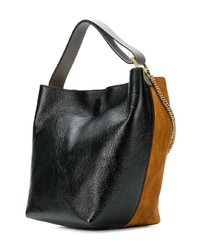 Табачная замшевая сумка-мешок от Givenchy