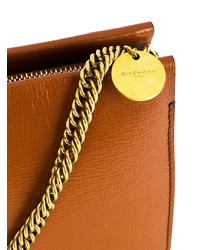 Табачная кожаная сумка через плечо от Givenchy
