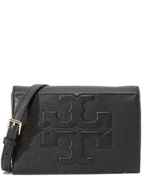 Женская табачная кожаная сумка от Tory Burch