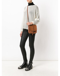 Женская табачная кожаная сумка от Humanoid