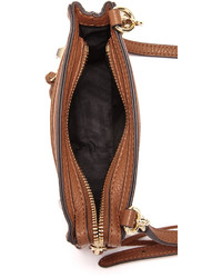 Женская табачная кожаная сумка от Rebecca Minkoff