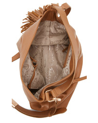 Женская табачная кожаная сумка от Foley + Corinna