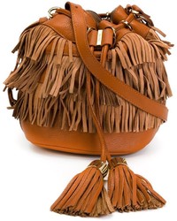 Женская табачная кожаная сумка от See by Chloe