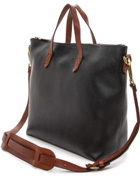 Женская табачная кожаная сумка от Madewell