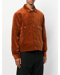 Мужская табачная куртка-рубашка от YMC