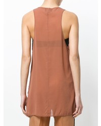 Женская табачная майка от Lost & Found Ria Dunn