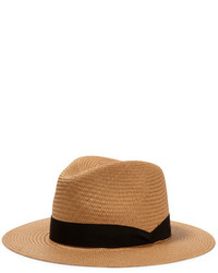 Женская табачная соломенная шляпа от Rag & Bone