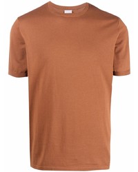 Мужская табачная футболка с круглым вырезом от Aspesi