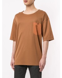 Мужская табачная футболка с круглым вырезом от Loveless