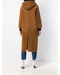 Табачная шуба от Inès & Marèchal