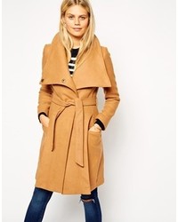 Женское табачное пальто от Asos