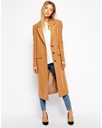 Женское табачное пальто от Asos