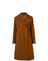 Женское табачное пальто от Aspesi