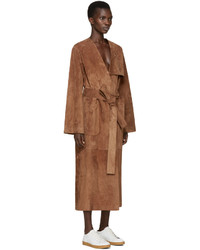 Женское табачное пальто от Loewe