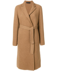 Женское табачное пальто от Fabiana Filippi