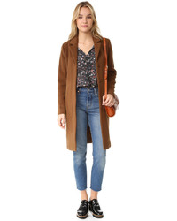 Женское табачное пальто от Just Female