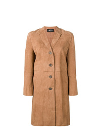 Женское табачное пальто от Luisa Cerano