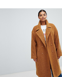 Женское табачное пальто от Missguided Plus