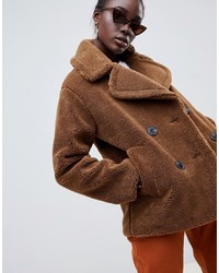 Женское табачное пальто от Warehouse