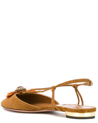 Табачные балетки от Aquazzura