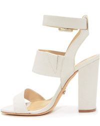 Женские табачные босоножки из нубука от Schutz