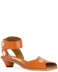 Женские табачные босоножки от Stella McCartney